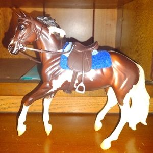 Breyer horse with tack